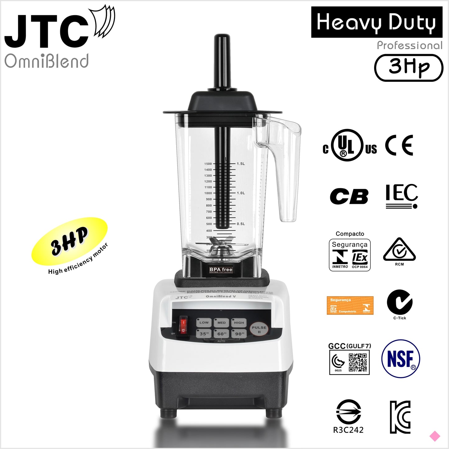 OmniBlend V - With BPA Free Jar TM-800 Series